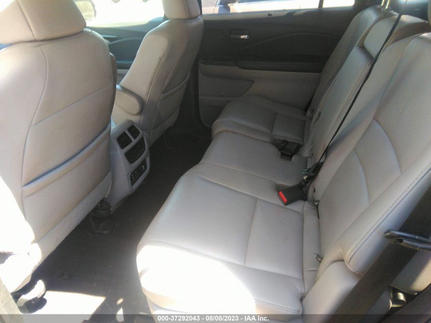 2017 HONDA PILOT TOURING - 5FNYF6H94HB010003