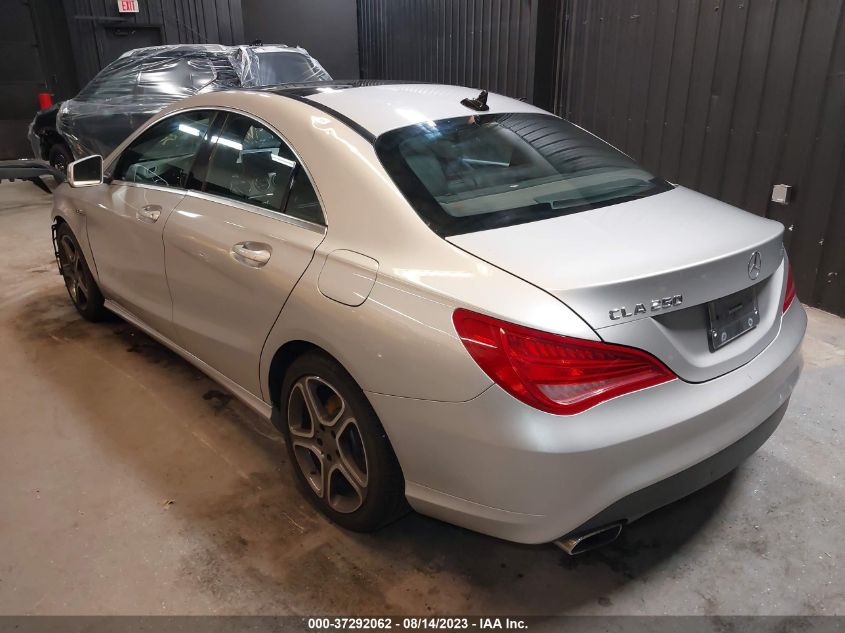 2014 MERCEDES-BENZ CLA-CLASS CLA 250 - WDDSJ4EB5EN041117