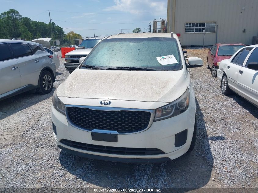 2015 KIA SEDONA LX - KNDMB5C17F6074406