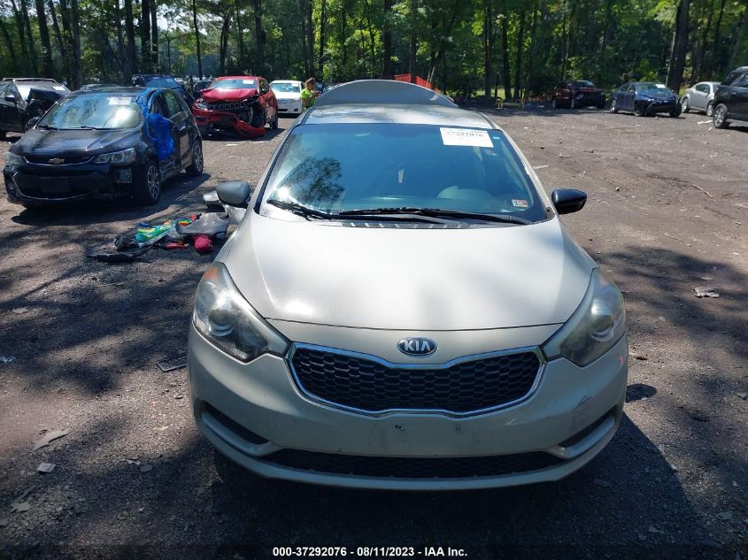2014 KIA FORTE LX - KNAFK4A60E5148672