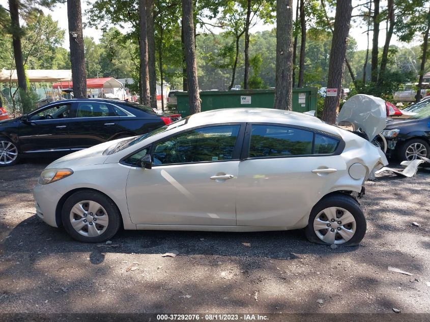 2014 KIA FORTE LX - KNAFK4A60E5148672