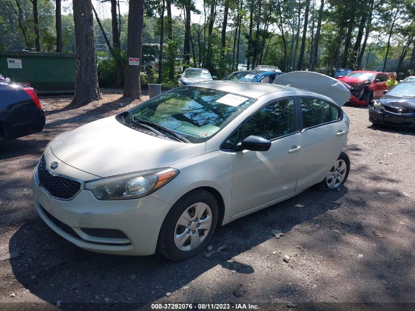 2014 KIA FORTE LX - KNAFK4A60E5148672