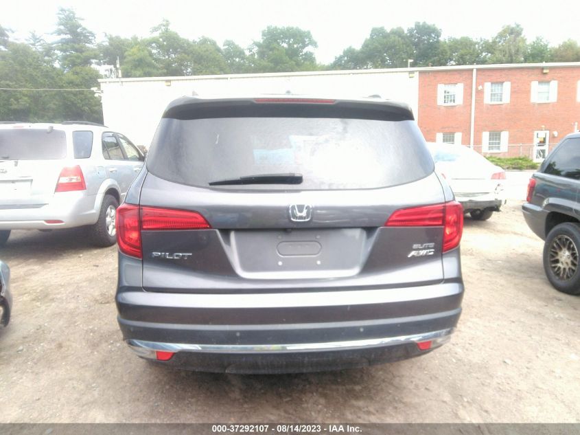 2017 HONDA PILOT ELITE - 5FNYF6H08HB029090