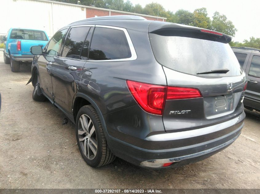 2017 HONDA PILOT ELITE - 5FNYF6H08HB029090