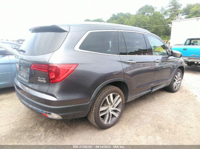 2017 HONDA PILOT ELITE - 5FNYF6H08HB029090