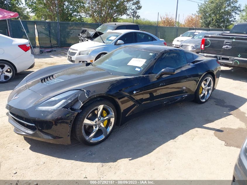 2019 CHEVROLET CORVETTE 1LT - 1G1YB2D72K5112250