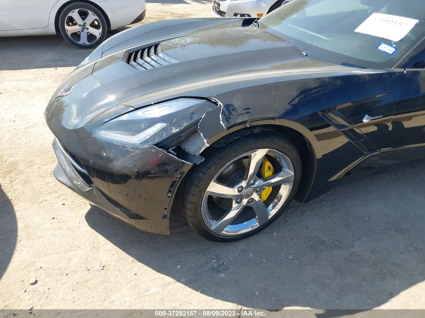 2019 CHEVROLET CORVETTE 1LT - 1G1YB2D72K5112250