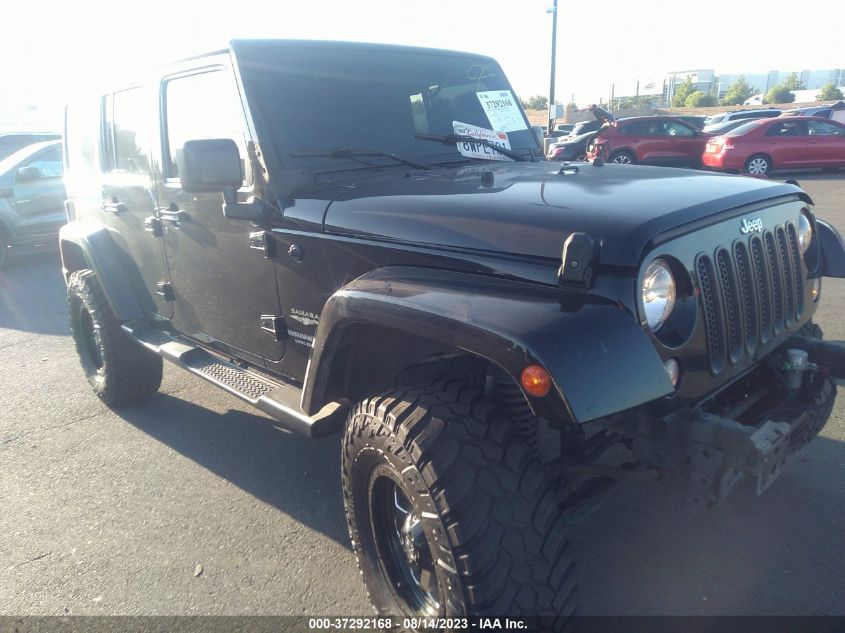 2015 JEEP WRANGLER UNLIMITED SAHARA - 1C4BJWEG5FL693508