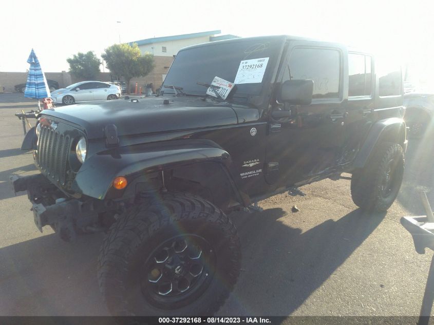 2015 JEEP WRANGLER UNLIMITED SAHARA - 1C4BJWEG5FL693508