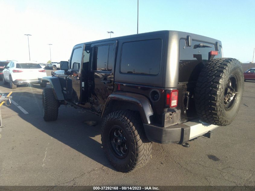 2015 JEEP WRANGLER UNLIMITED SAHARA - 1C4BJWEG5FL693508