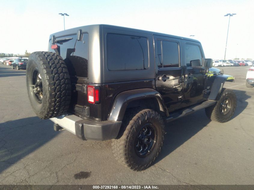 2015 JEEP WRANGLER UNLIMITED SAHARA - 1C4BJWEG5FL693508