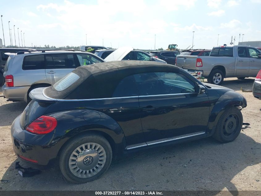 2013 VOLKSWAGEN BEETLE CONVERTIBLE 2.5L W/TECH 3VW5X7ATXDM805930