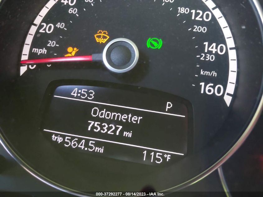 2013 VOLKSWAGEN BEETLE CONVERTIBLE 2.5L W/TECH 3VW5X7ATXDM805930