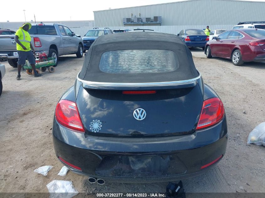 2013 VOLKSWAGEN BEETLE CONVERTIBLE 2.5L W/TECH 3VW5X7ATXDM805930