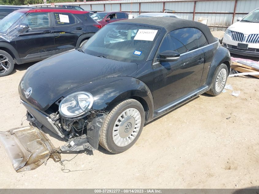2013 VOLKSWAGEN BEETLE CONVERTIBLE 2.5L W/TECH 3VW5X7ATXDM805930