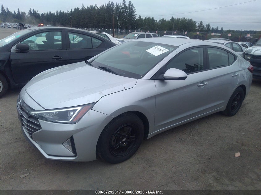 VIN 5NPD74LF6KH407296 2019 HYUNDAI ELANTRA SE