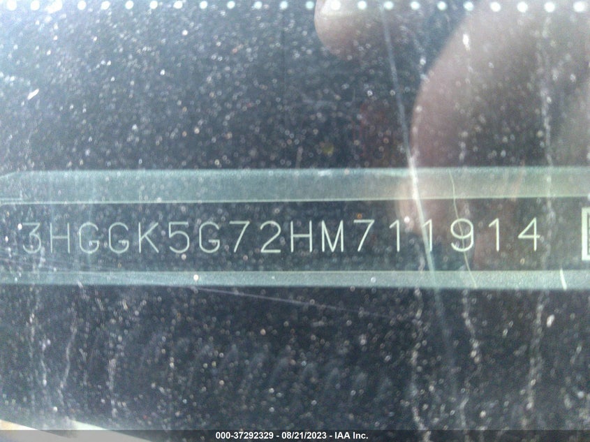 VIN 3HGGK5G72HM711914 2017 HONDA FIT EX