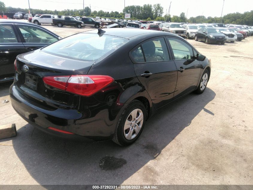 2014 KIA FORTE LX - KNAFK4A65E5148361