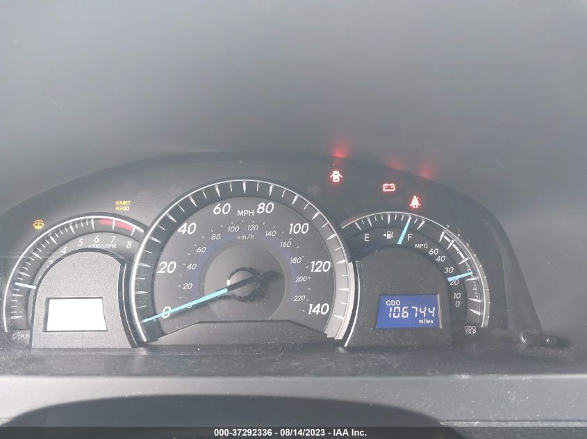 2013 TOYOTA CAMRY L/SE/LE/XLE - 4T4BF1FKXDR304376