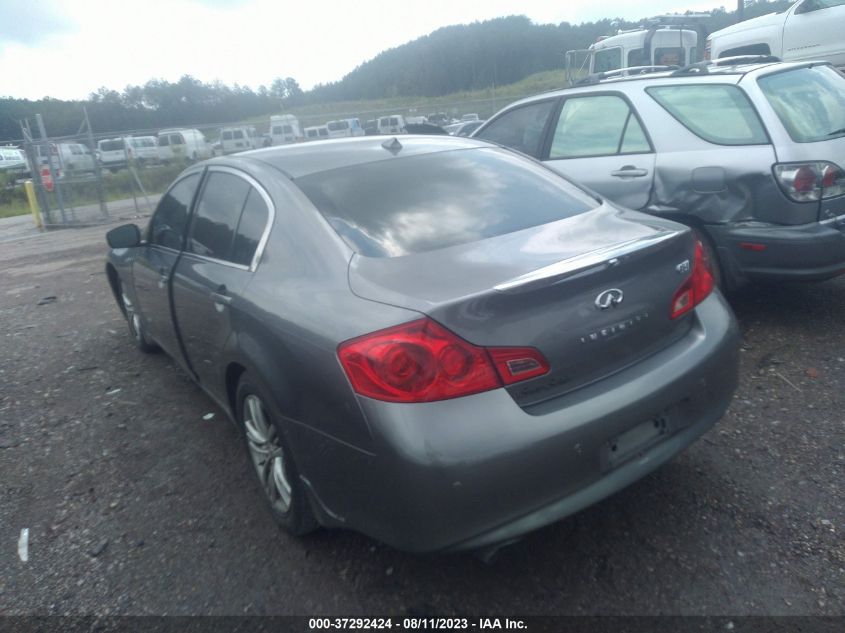 2013 INFINITI G37 SEDAN JOURNEY - JN1CV6AP0DM710501