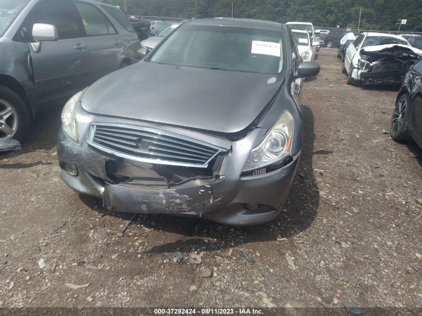 2013 INFINITI G37 SEDAN JOURNEY - JN1CV6AP0DM710501