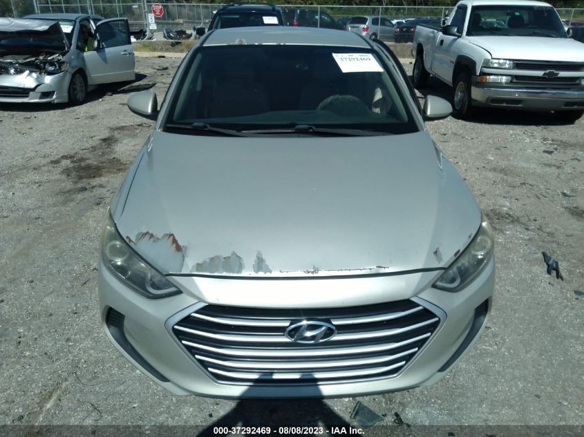 2017 HYUNDAI ELANTRA SE - 5NPD84LF6HH054144