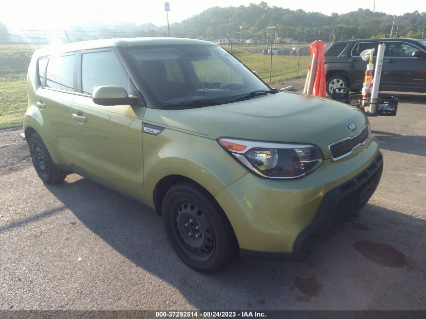 2015 KIA SOUL BASE - KNDJN2A27F7792035