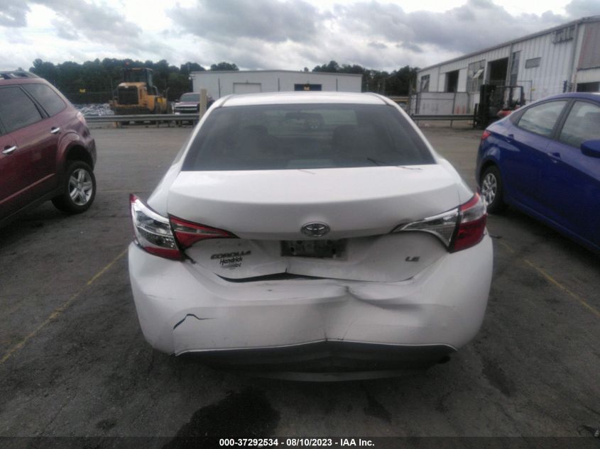 2016 TOYOTA COROLLA L/LE/S/S PLUS/LE PLUS - 5YFBURHE5GP513309
