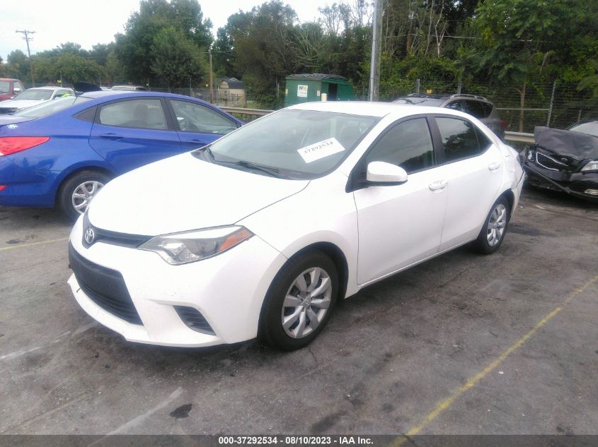 2016 TOYOTA COROLLA L/LE/S/S PLUS/LE PLUS - 5YFBURHE5GP513309