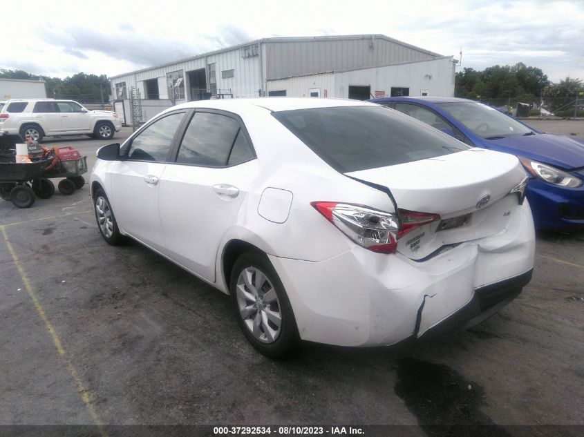 2016 TOYOTA COROLLA L/LE/S/S PLUS/LE PLUS - 5YFBURHE5GP513309