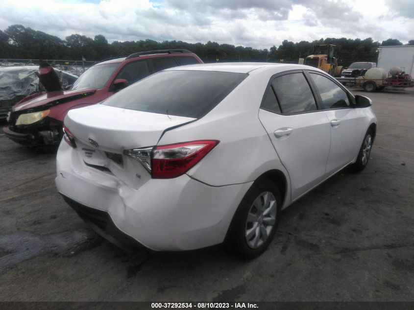 2016 TOYOTA COROLLA L/LE/S/S PLUS/LE PLUS - 5YFBURHE5GP513309