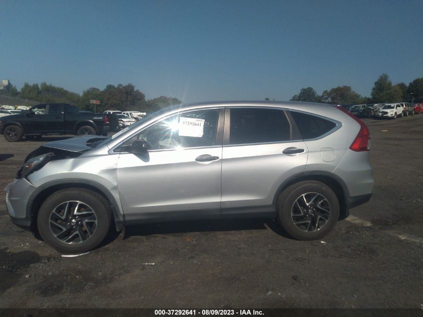 2016 HONDA CR-V SE - 5J6RM4H47GL059964