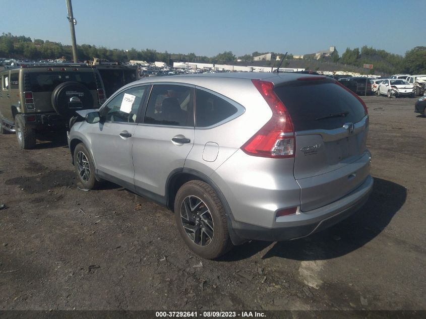 2016 HONDA CR-V SE - 5J6RM4H47GL059964