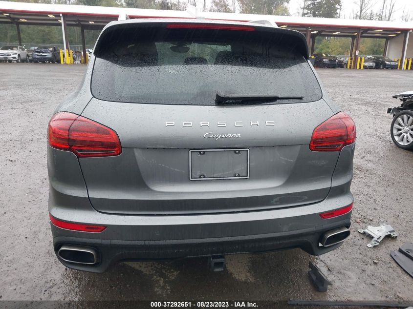 2016 PORSCHE CAYENNE - WP1AA2A28GLA06097