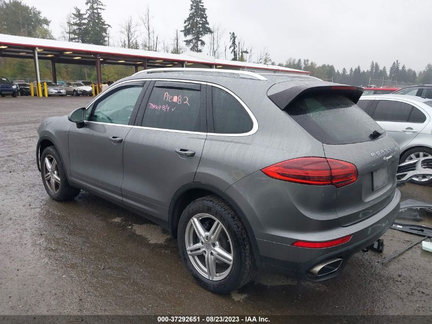 2016 PORSCHE CAYENNE - WP1AA2A28GLA06097