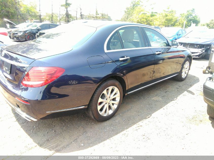 2017 MERCEDES-BENZ E-CLASS E 300 - WDDZF4KBXHA077966