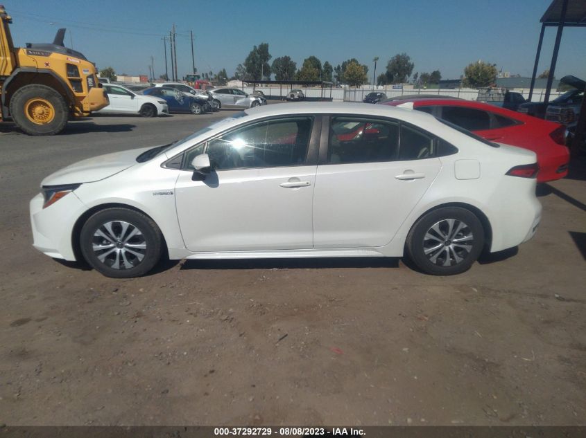 2020 TOYOTA COROLLA HYBRID LE - JTDEBRBE8LJ022310