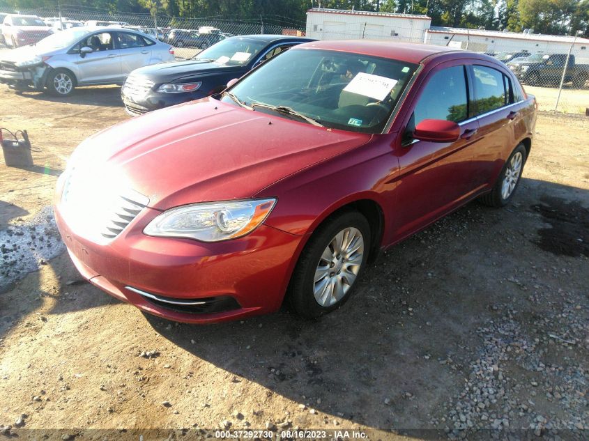 2014 CHRYSLER 200 LX - 1C3CCBAGXEN171980