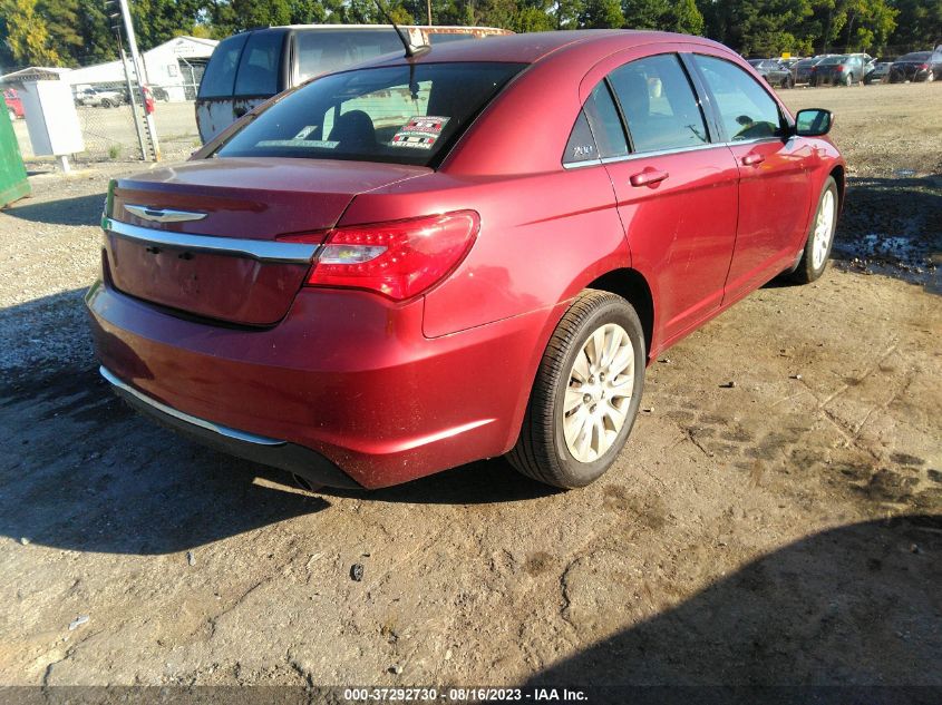 2014 CHRYSLER 200 LX - 1C3CCBAGXEN171980