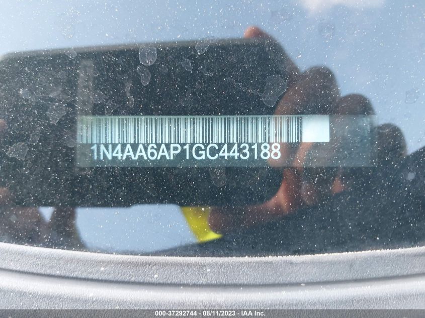 2016 NISSAN MAXIMA 3.5 SV - 1N4AA6AP1GC443188