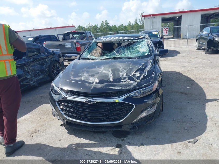 VIN 1G1ZD5ST4MF016360 2021 CHEVROLET MALIBU LT