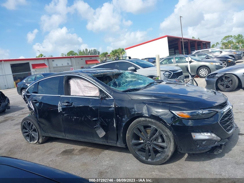 VIN 1G1ZD5ST4MF016360 2021 CHEVROLET MALIBU LT