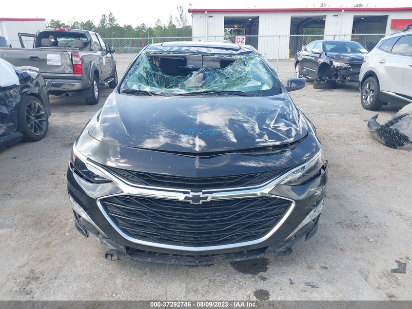 VIN 1G1ZD5ST4MF016360 2021 CHEVROLET MALIBU LT