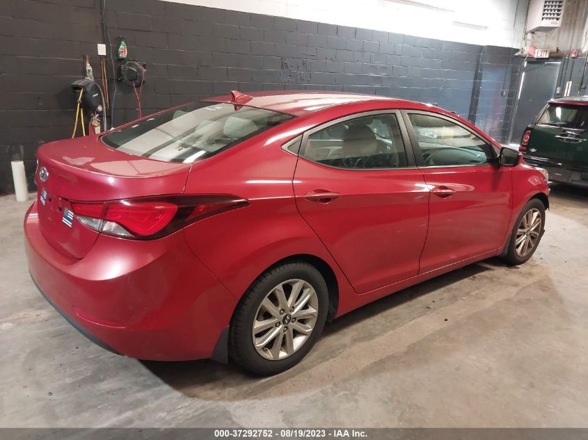 2015 HYUNDAI ELANTRA SE - KMHDH4AE4FU412849