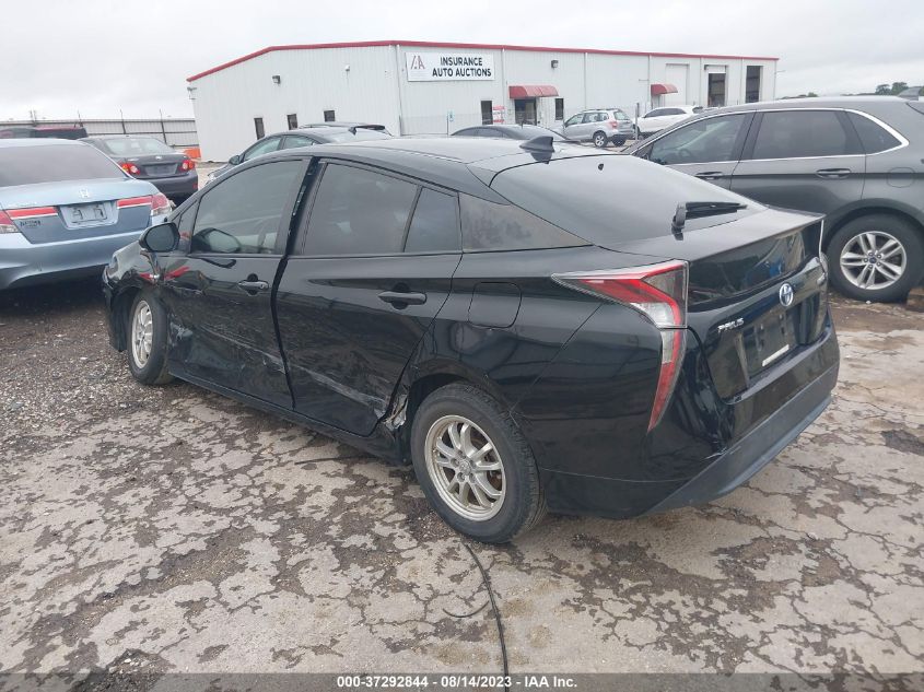 2016 TOYOTA PRIUS - JTDKBRFU8G3500692