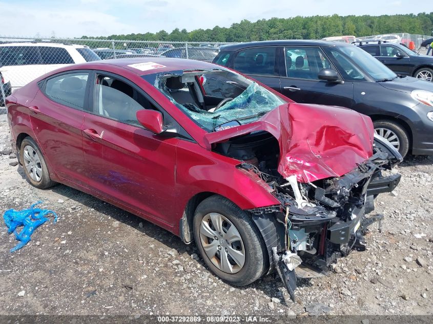 2016 HYUNDAI ELANTRA SE - 5NPDH4AE4GH733161