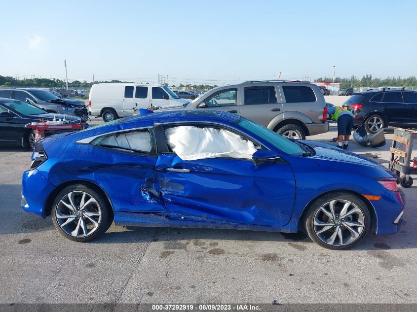 2019 HONDA CIVIC COUPE TOURING - 2HGFC3B97KH352149
