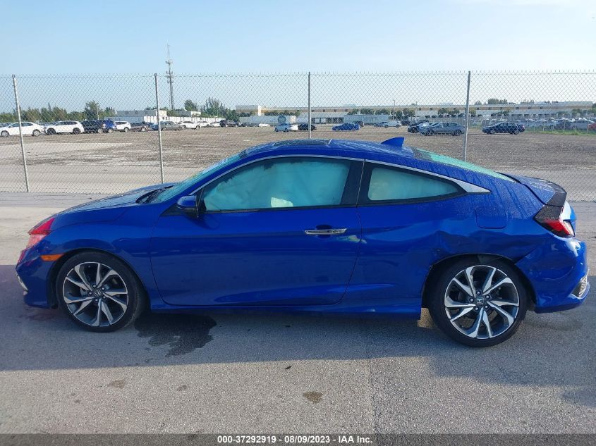 2019 HONDA CIVIC COUPE TOURING - 2HGFC3B97KH352149