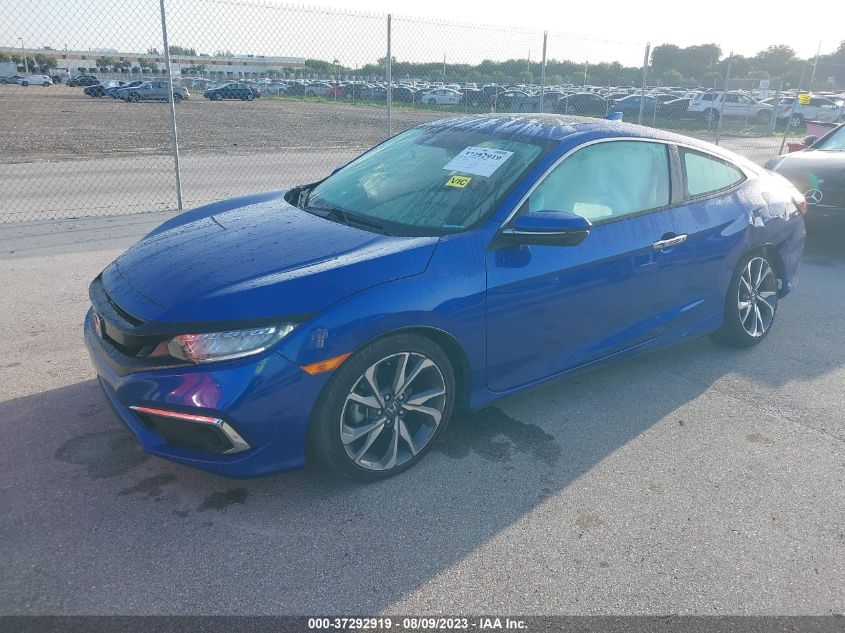 2019 HONDA CIVIC COUPE TOURING - 2HGFC3B97KH352149