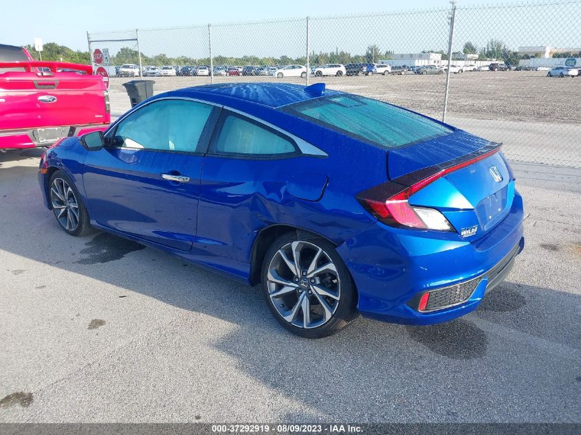 2019 HONDA CIVIC COUPE TOURING - 2HGFC3B97KH352149